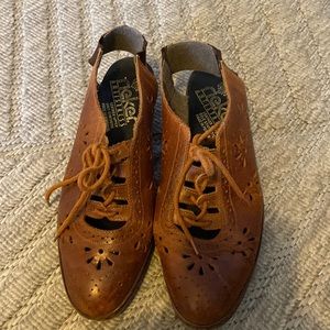 Brown Leather Rieker shoes